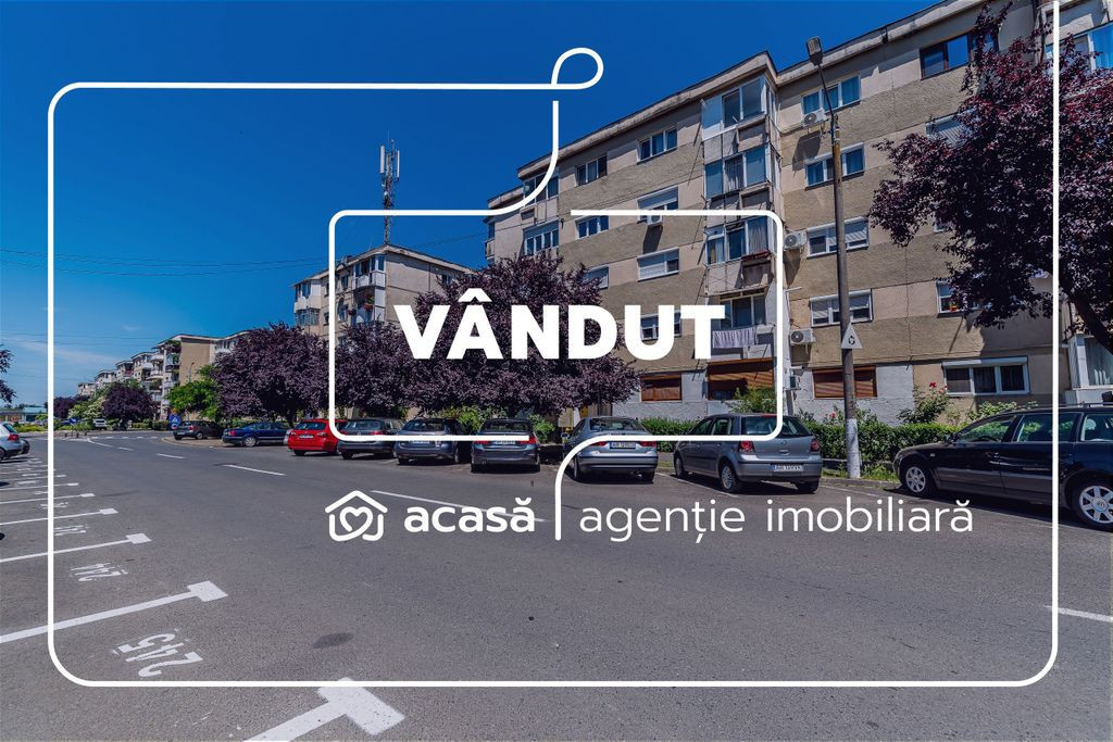 VANDUT! Ap 2 camere, renovat, 2 balcoane. Cartier Alfa Arad