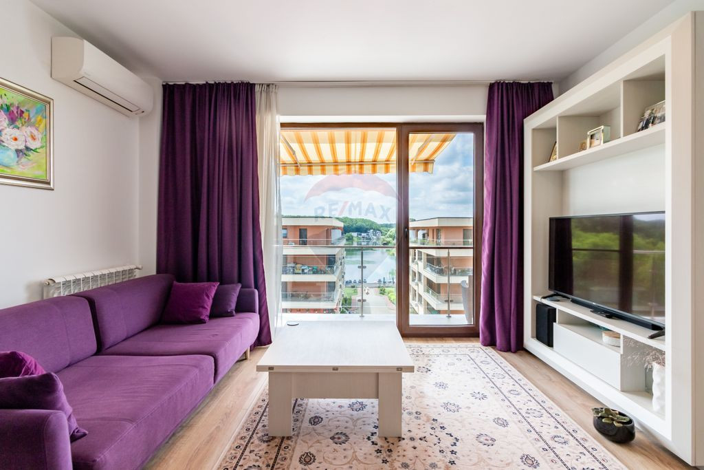 Apartament 3 camere | Snagov Lake Club | Vedere Lac | Ter...