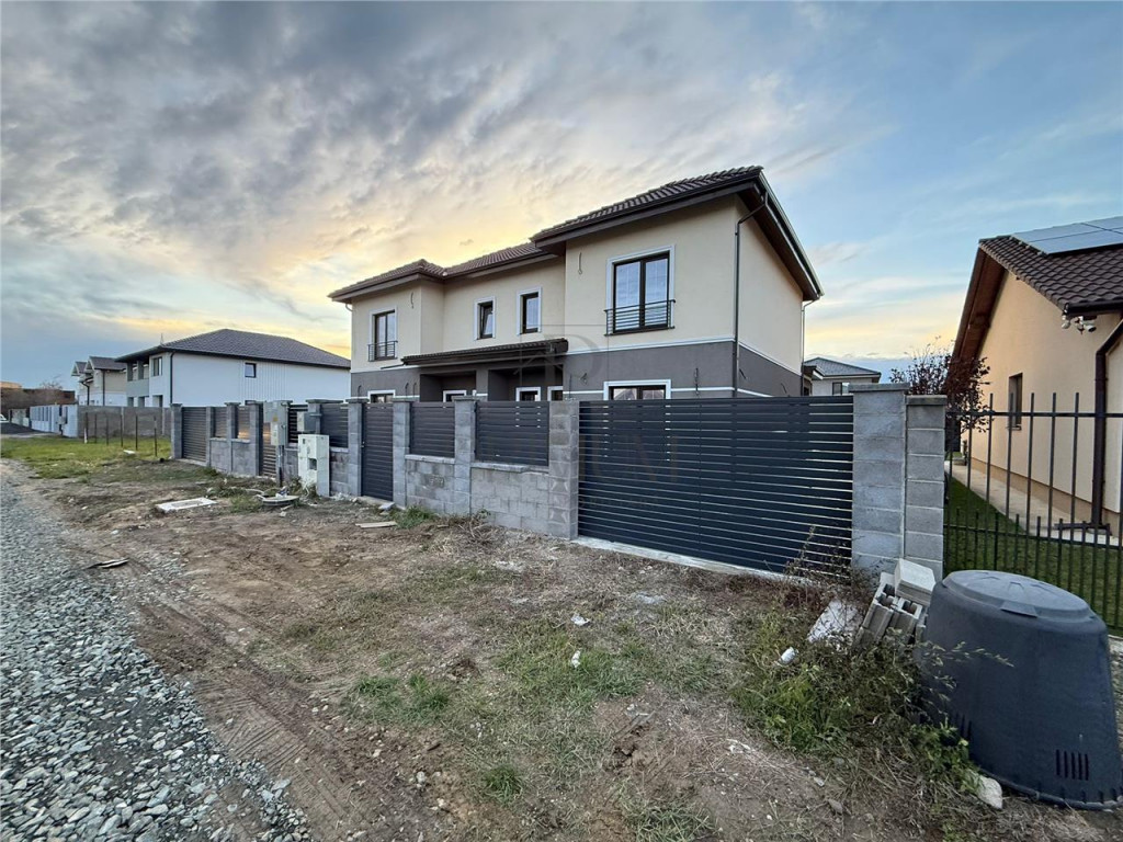 Duplex finalizat, Mosnita Veche, toate utilitatile