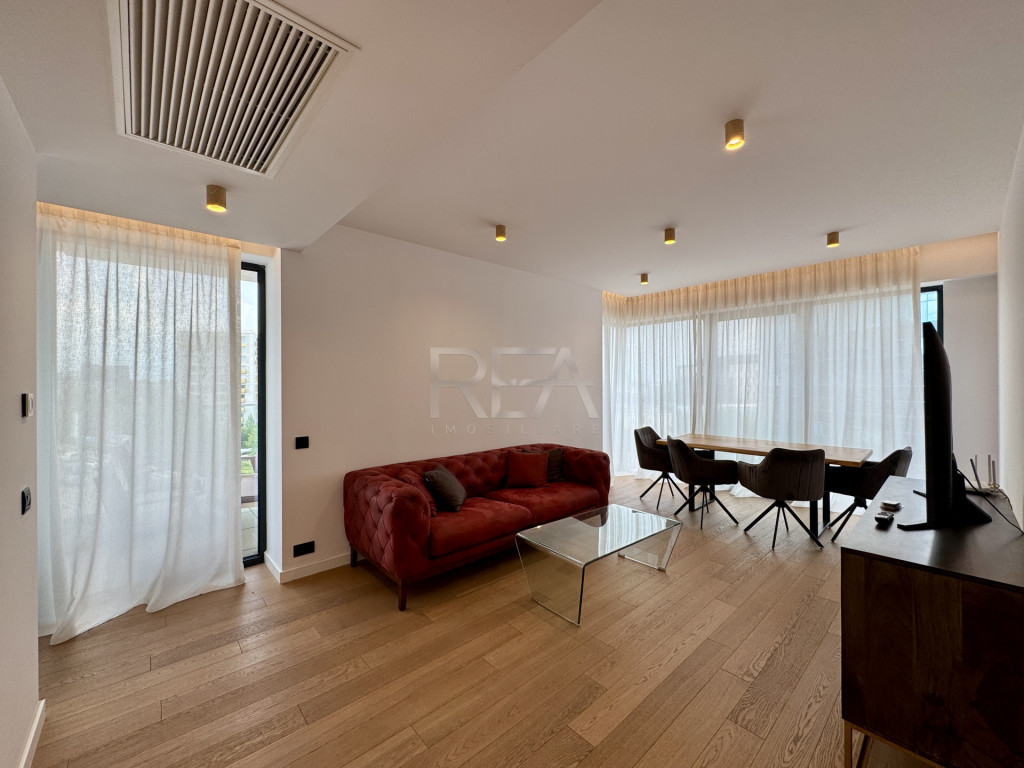 2 camere mobilat și utilat în ONE Herastrau Towers