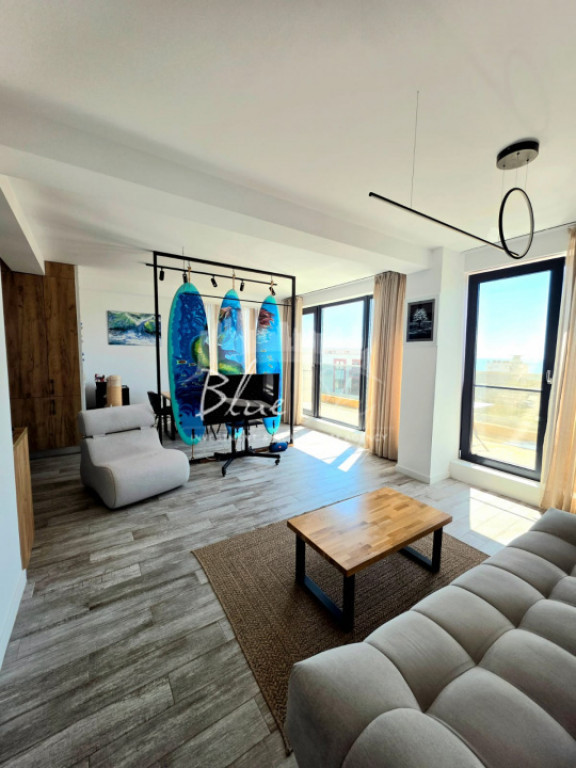 Mamaia Nord- Apartament 3 camere, complet mobilat, langa mar
