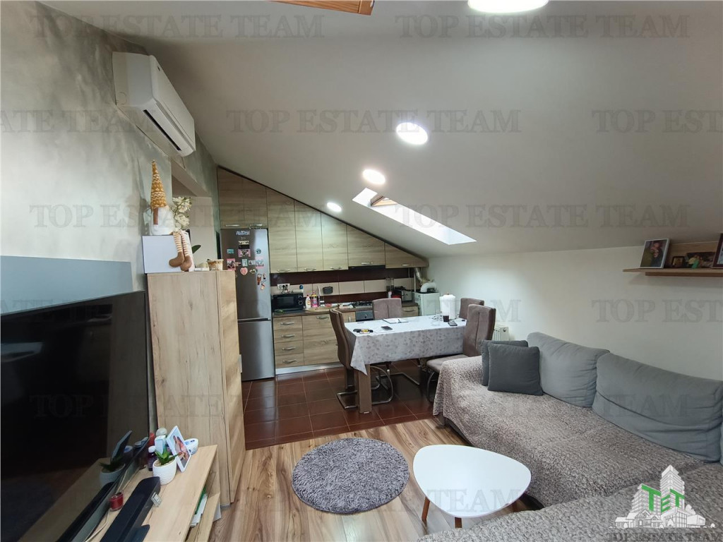 Apartament cochet si utilat complet cu 2 camere, 35mp utili