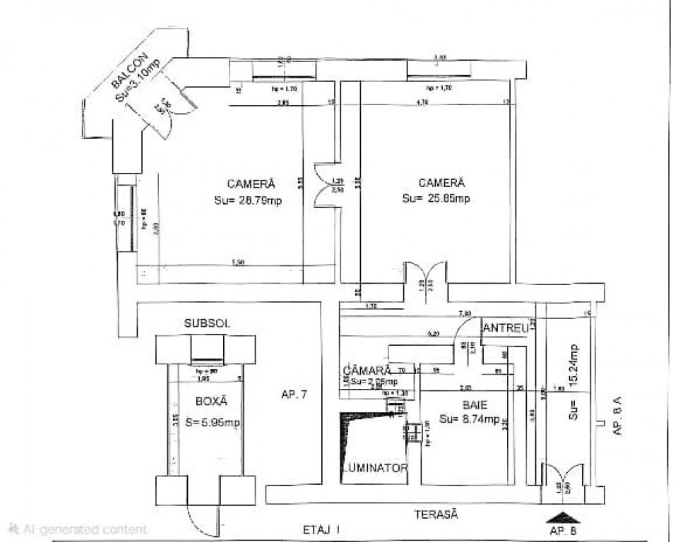 Apartament de inchiriat, 83.80 mp, zona Iosefin