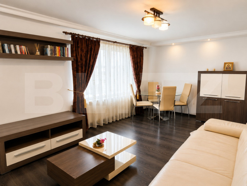 Apartament cu 3 camere de închiriat, zonă excelentă, apro