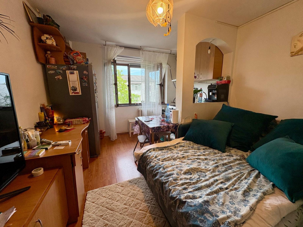 43900euro! Pacurari! Garsoniera, 15min de Cuza!