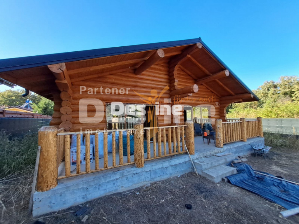 Ciurbesti - Miroslava, Cabana de lemn 117mp, 109.900 euro