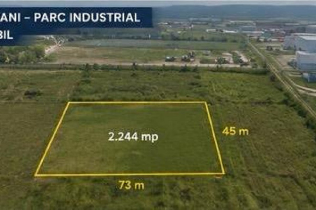 Teren 2.244 mp lângă Parcul Industrial Ploiești | Deschid