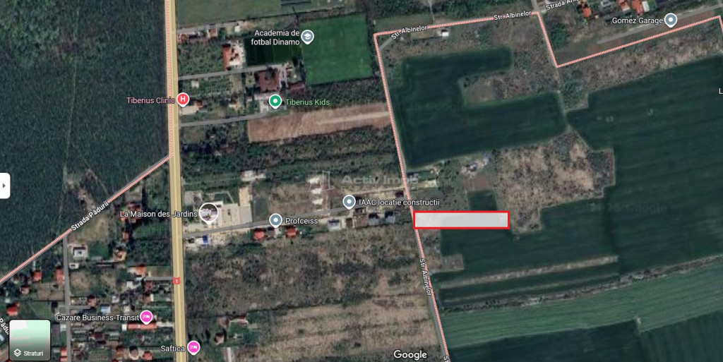 5444 mp, Saftica - Balotesti, Intravilan
