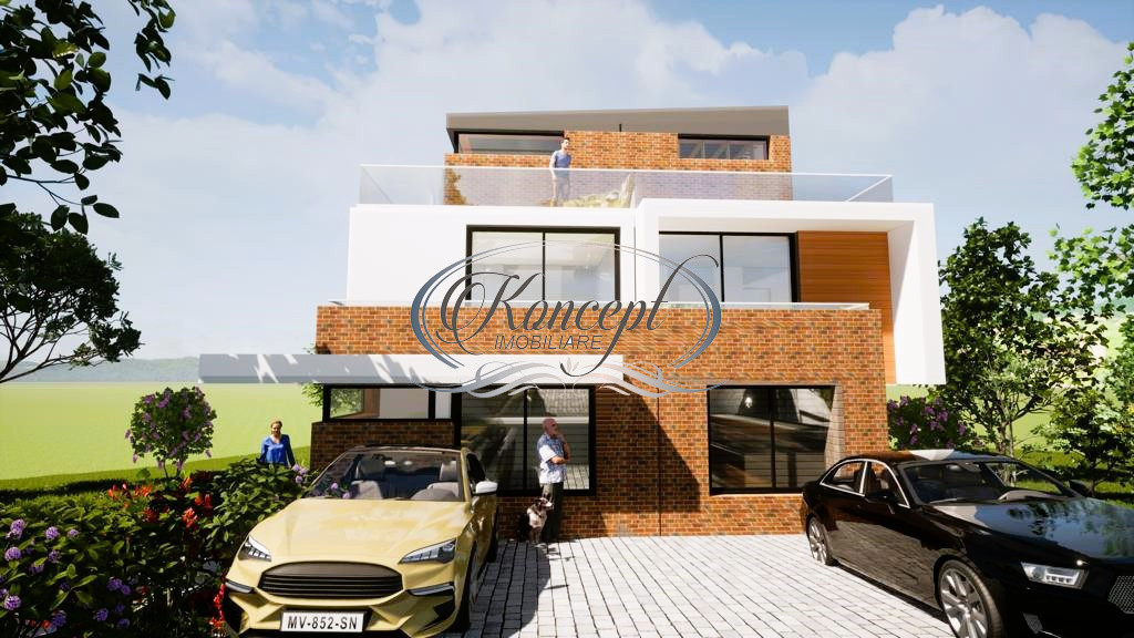 Duplex modern cu rooftop in Voronet