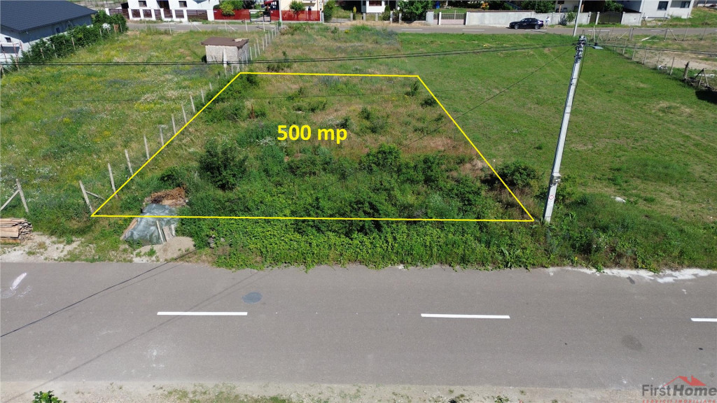 Lot de 500mp de in Unirea Odobesti cartier nou