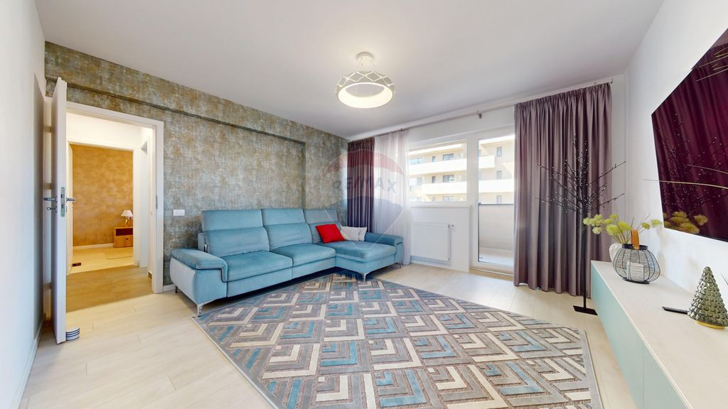 Apartament cu 2 camere de închiriat în Noua 1 , 2 locur...