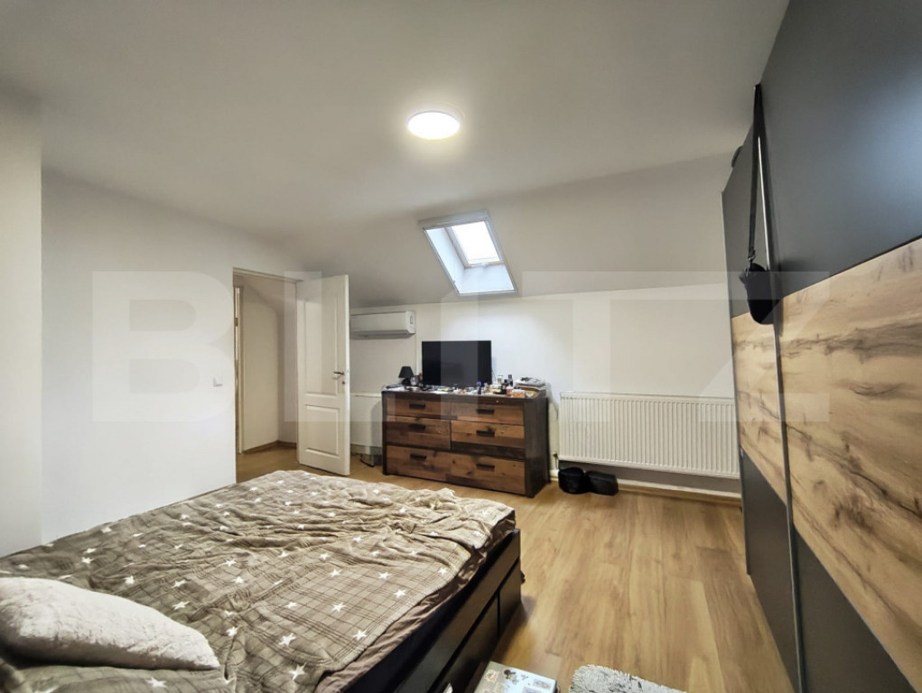 Apartament la casa de vanzare, 60 mp, mobilat utilat - Nufar