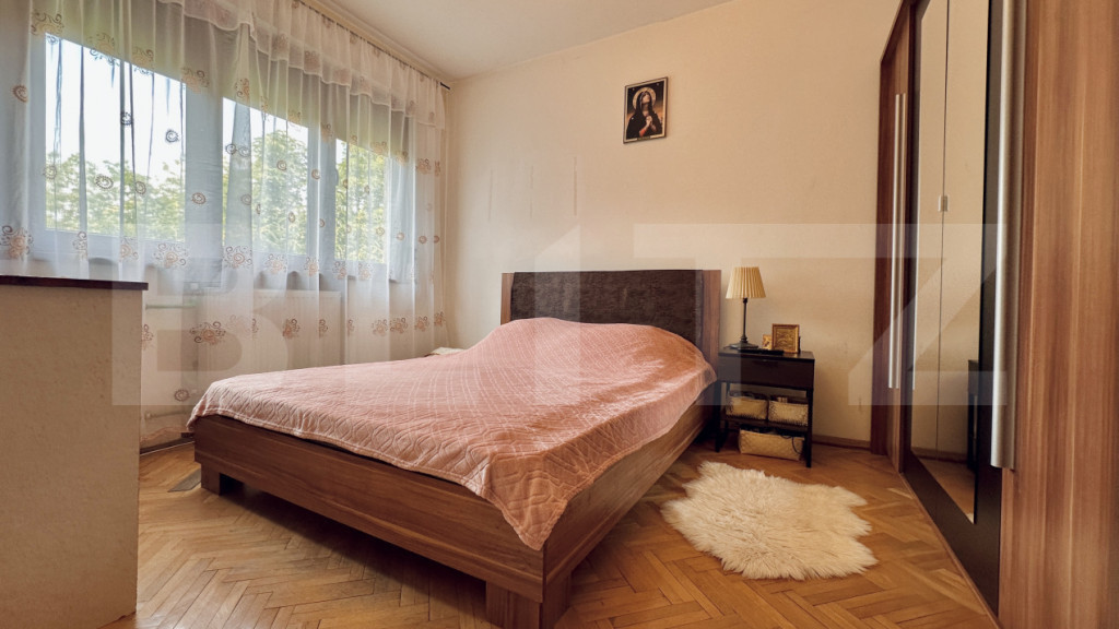 Apartament 2 camere, balcon deschis, mobilat și utilat, cu
