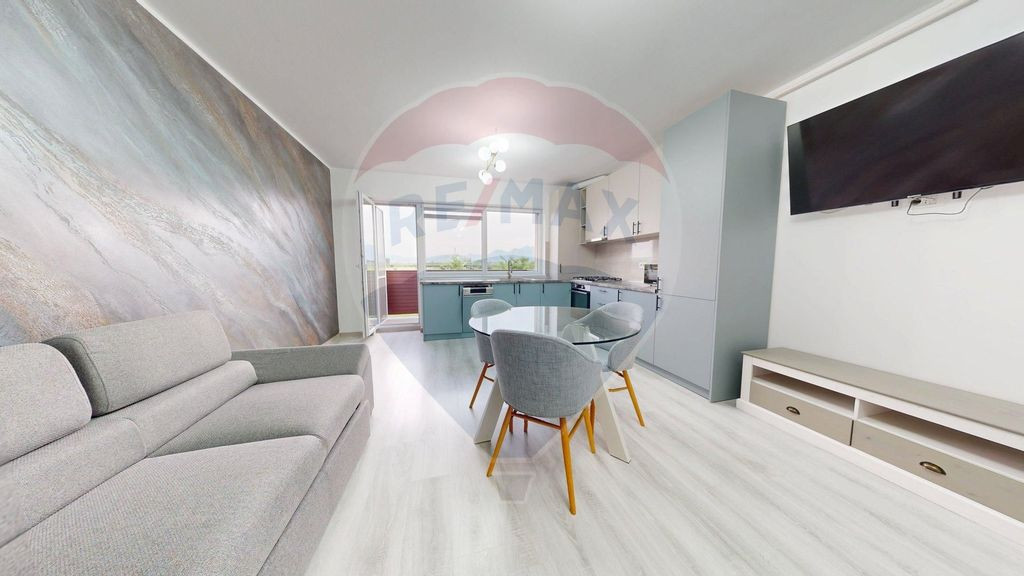 De închiriat apartament mobilat cu parcare în Subcetate