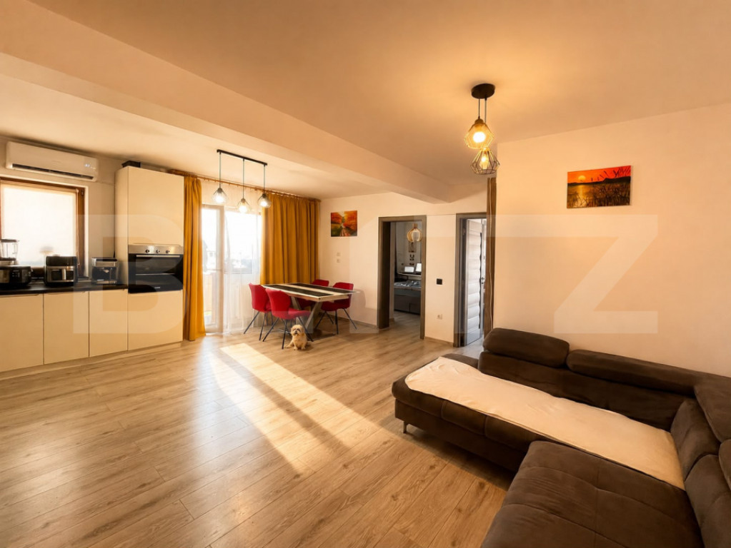 Apartament 3 camere, 66 mp, intermediar, parcare inclusa, bo
