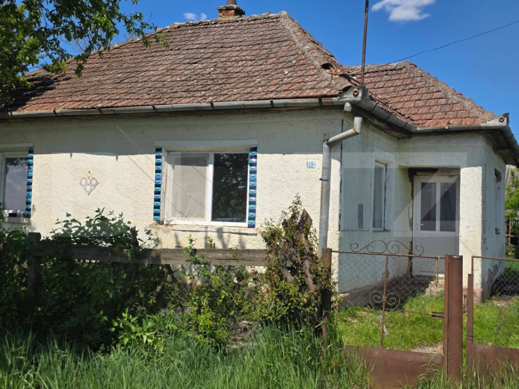 Casă veche 50 mp, teren 1274 mp, două fronturi stradale, z
