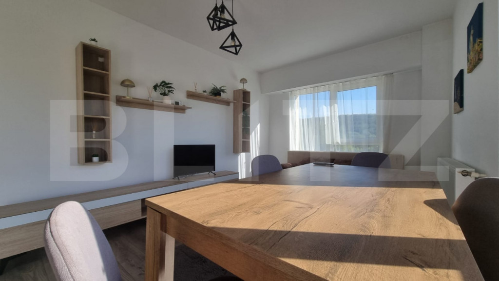 Apartament deosebit cu 2 camere, 58 mp, finisaje premium | D