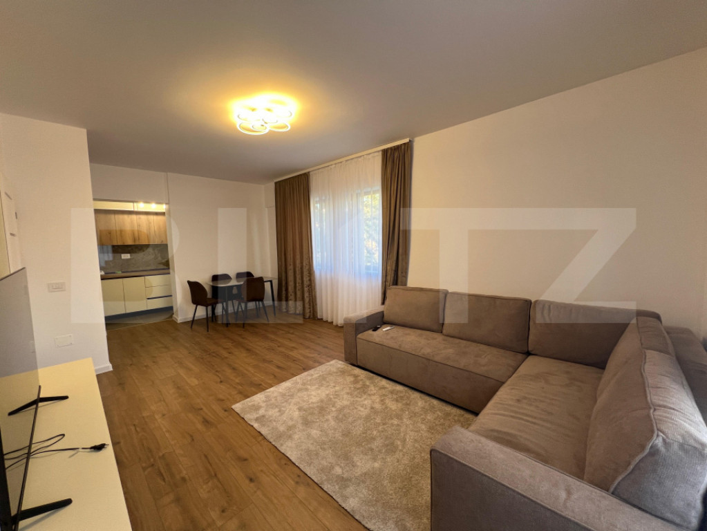 Apartament de inchiriat, 49 mp, incalzire in pardoseala, zon