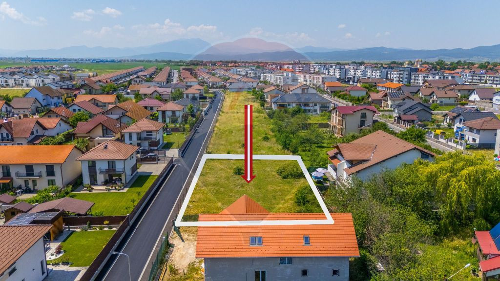 TEREN INTRAVILAN | 885 MP | GHIMBAV | VIEW POSTĂVARU | C...