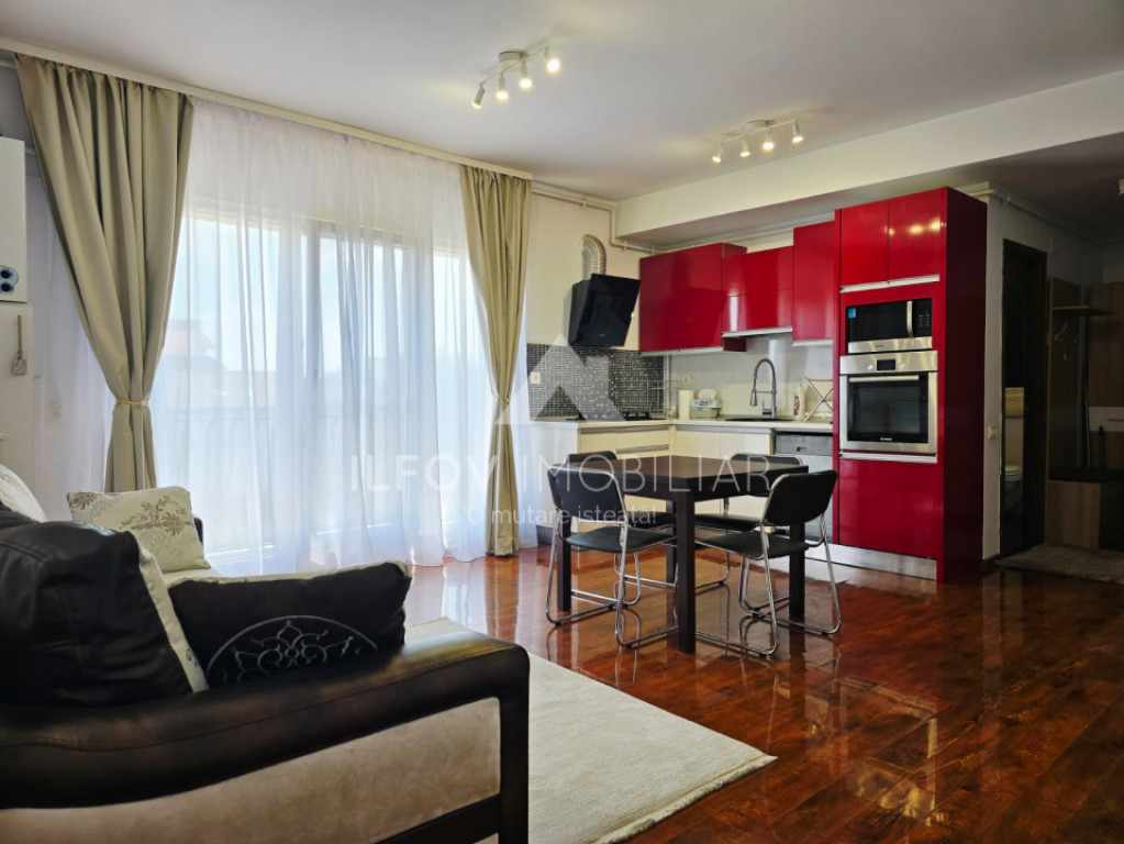 Apartament 3 camere central Otopeni, utilat si mobilat