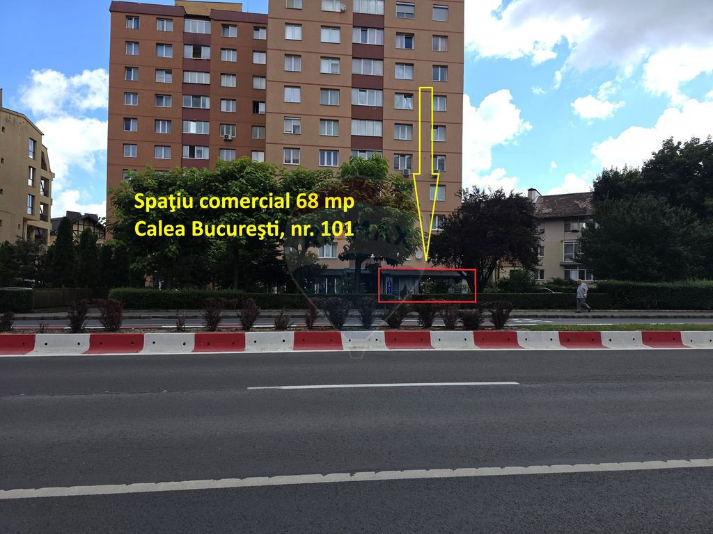 Spațiu comercial de închiriat – Calea București nr. ...