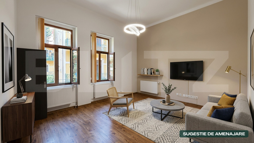 Apartament 2 camere în incinta Palatului Ștern, Centrul Is
