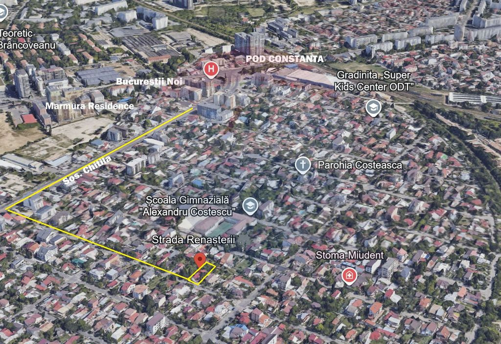 Teren dezvoltare imobiliară | 484 mpI Bucurestii Noi Sec...