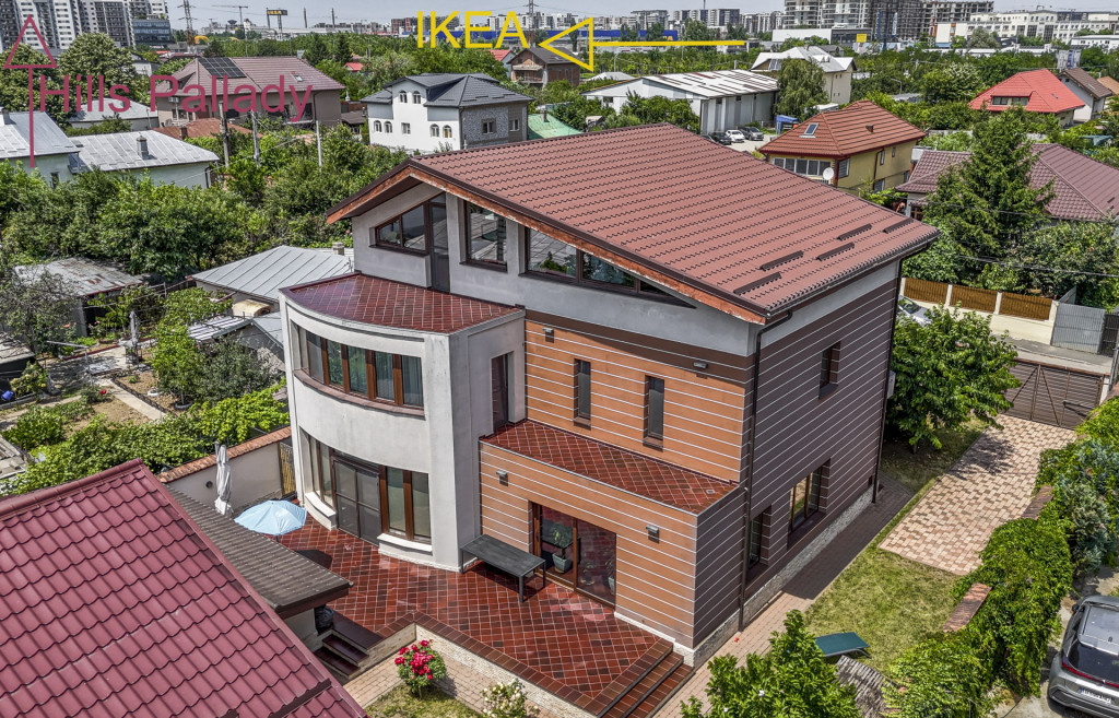 Vila moderna P+1+M Th. Pallady-Ikea-Hills*Catelu*285 mp util