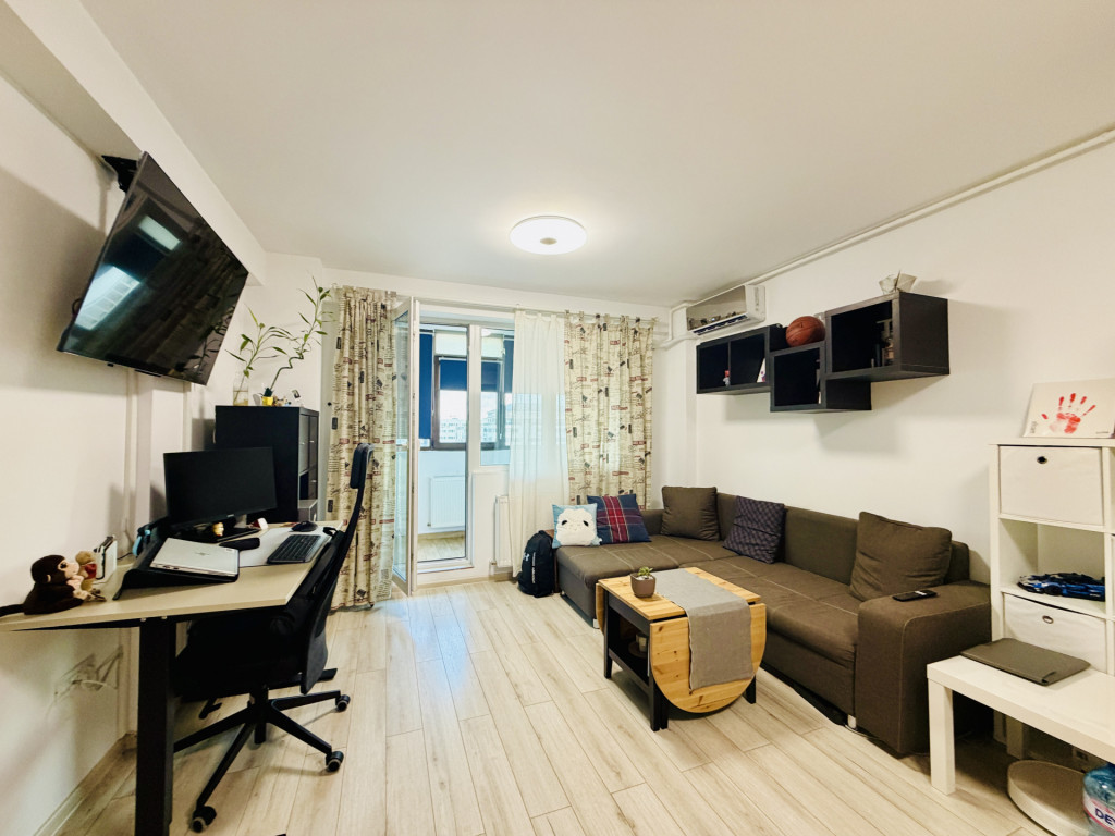 Apartament 2 camere, Str Tineretului Chiajna mobilat și uti