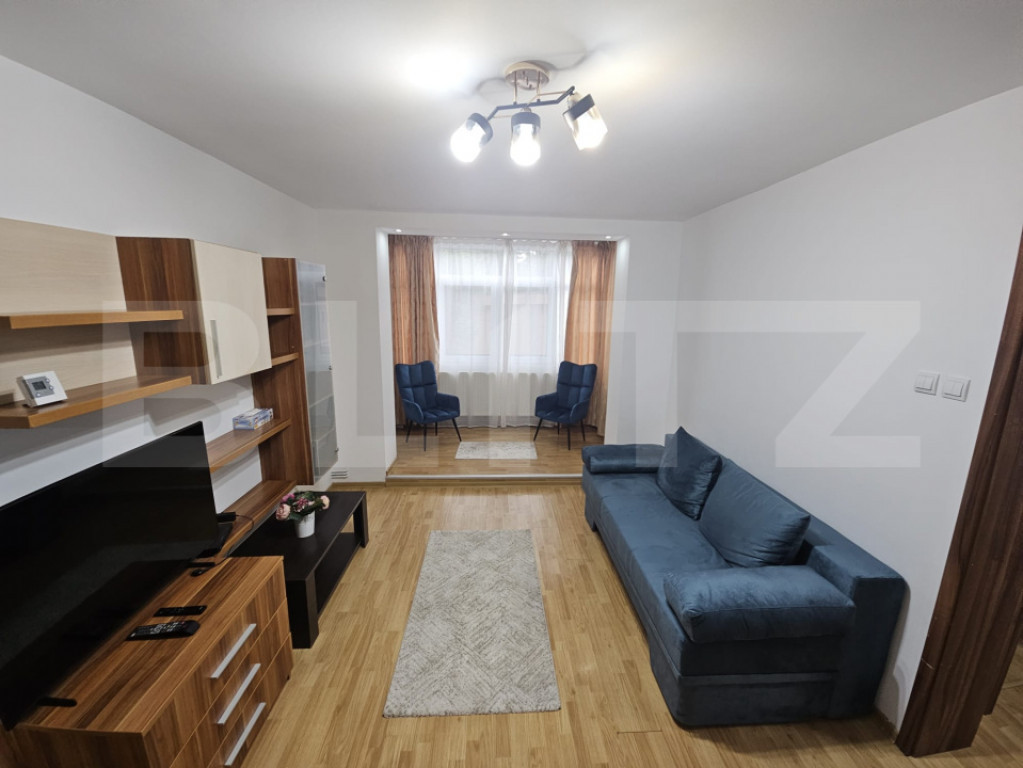 Apartament 2 camere, 52 mp, mobilat complet, zona Podu Ros