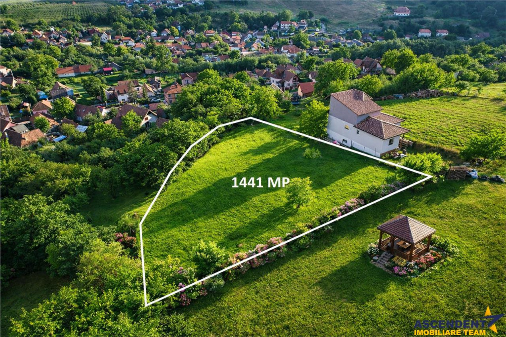 Teren intravilan, cu panorama superba, in Sfantu Gheorghe, C