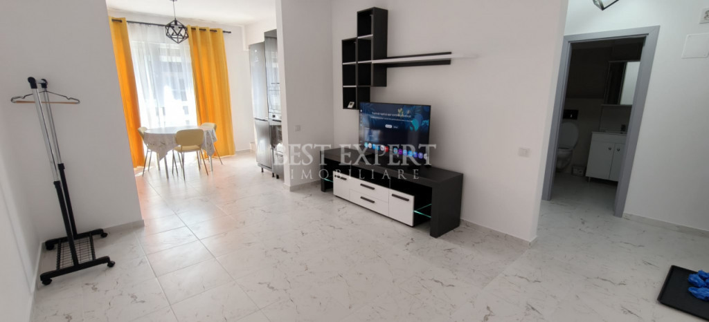 Mutare Imediată | 2 Camere Mobilat & Utilat | Bloc Nou 2025