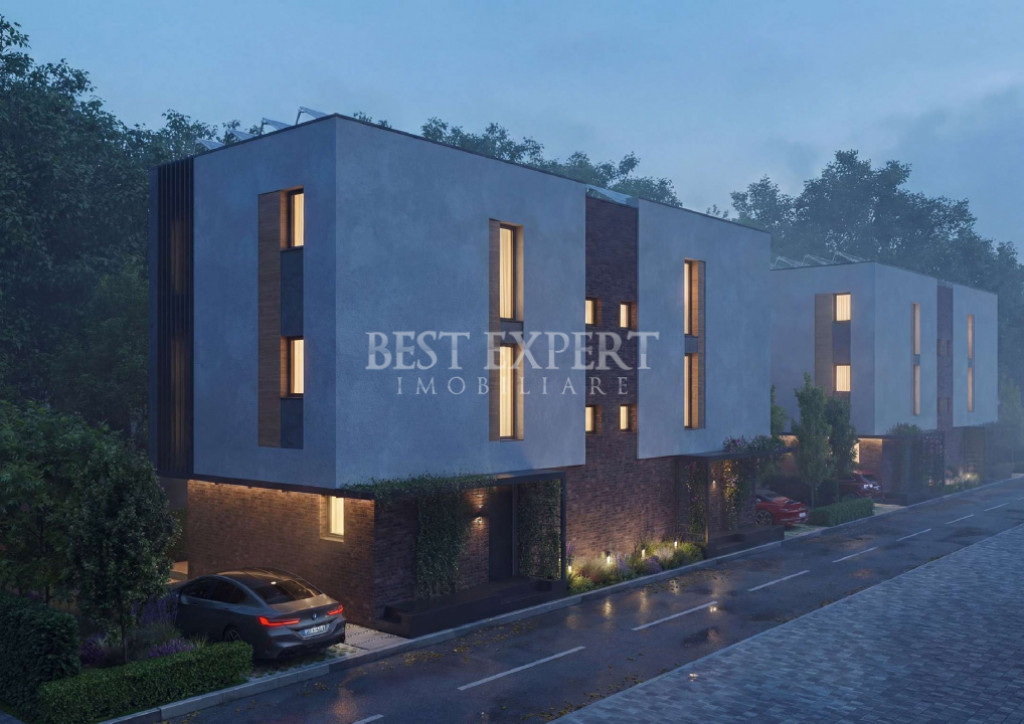 Ansamblu Nou de Vile Duplex | Complex Privat Premium | Finis