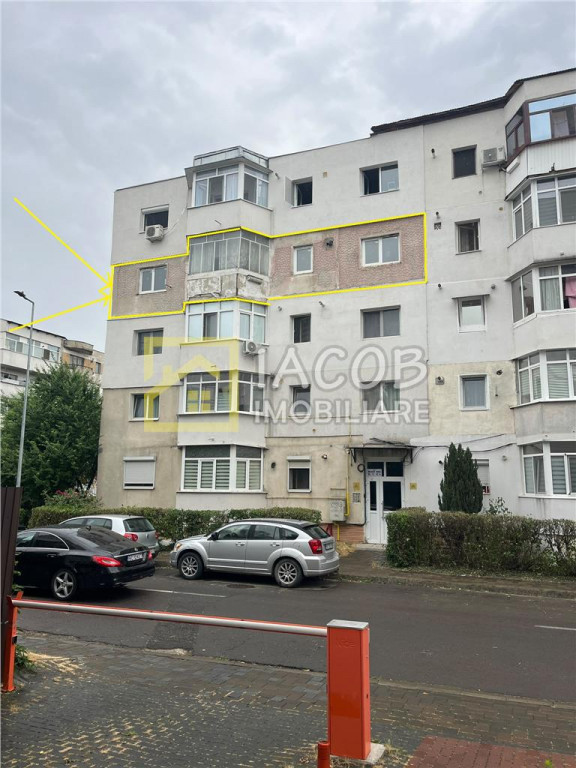 Str. Neagoe Voda, 3 camere, etaj 3, Bacau
