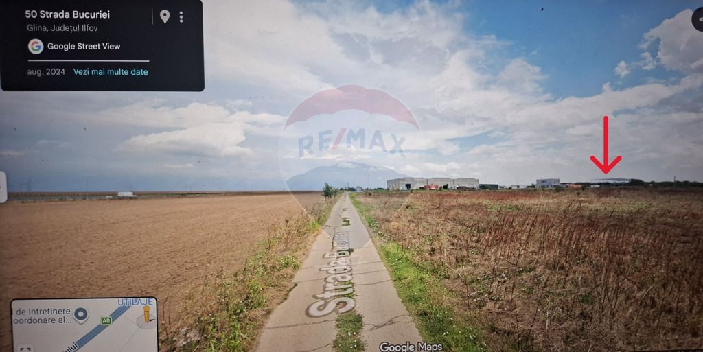 Teren intravilan 15.107mp | Include hală P+1|Utilitati p...