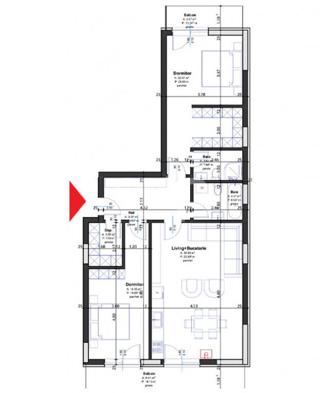 Apartament 2 camere Trivale | Bloc Nou Finalizat