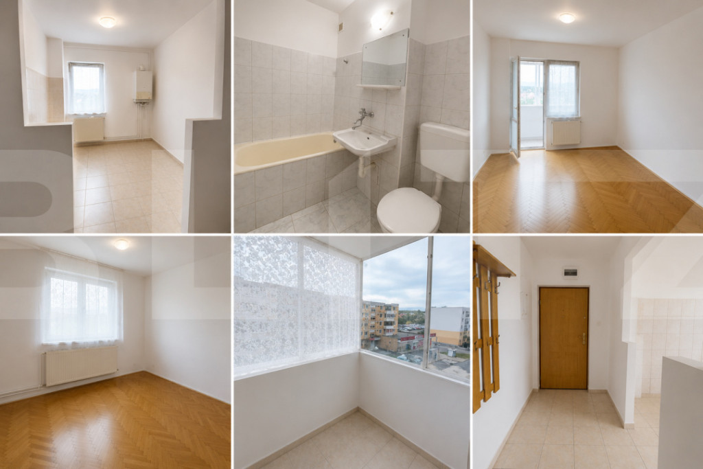 Apartament 2 camere semidecomandate, 40 mp+balcon, str. Romu