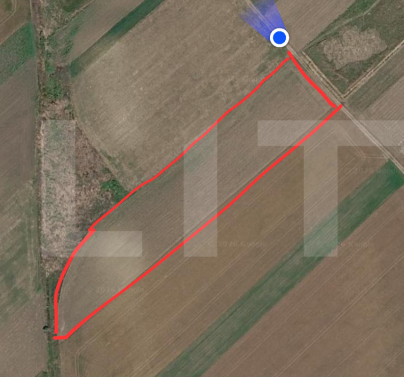 Teren extravilan, 5.000 mp, cu 25 ml deschidere - Cristeșt