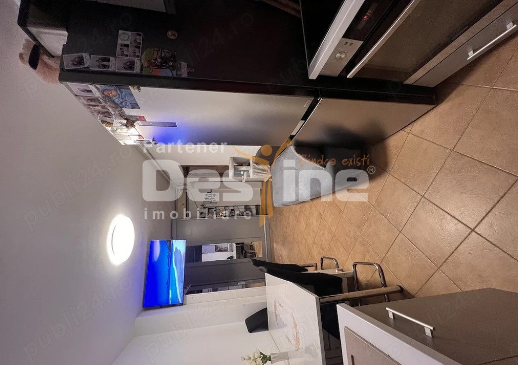 Apartament cu 3 camere mobilat si utilat
