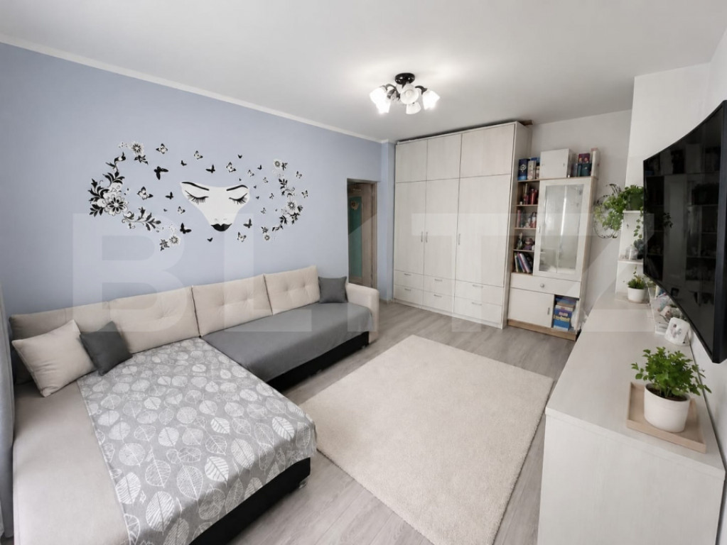 Apartament 2 camere, 55 mp, parcare subterana, balcon, zona