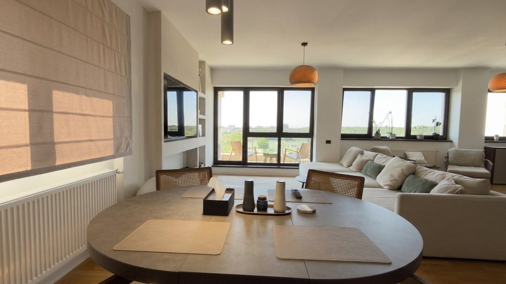 Apartament 4 camere, etaj 7, vedere panoramică Pipera