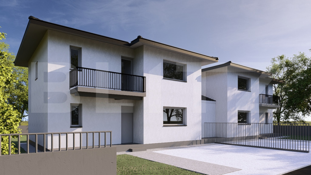 Duplex nou 4 camere, 100 mp, zona Horpaz