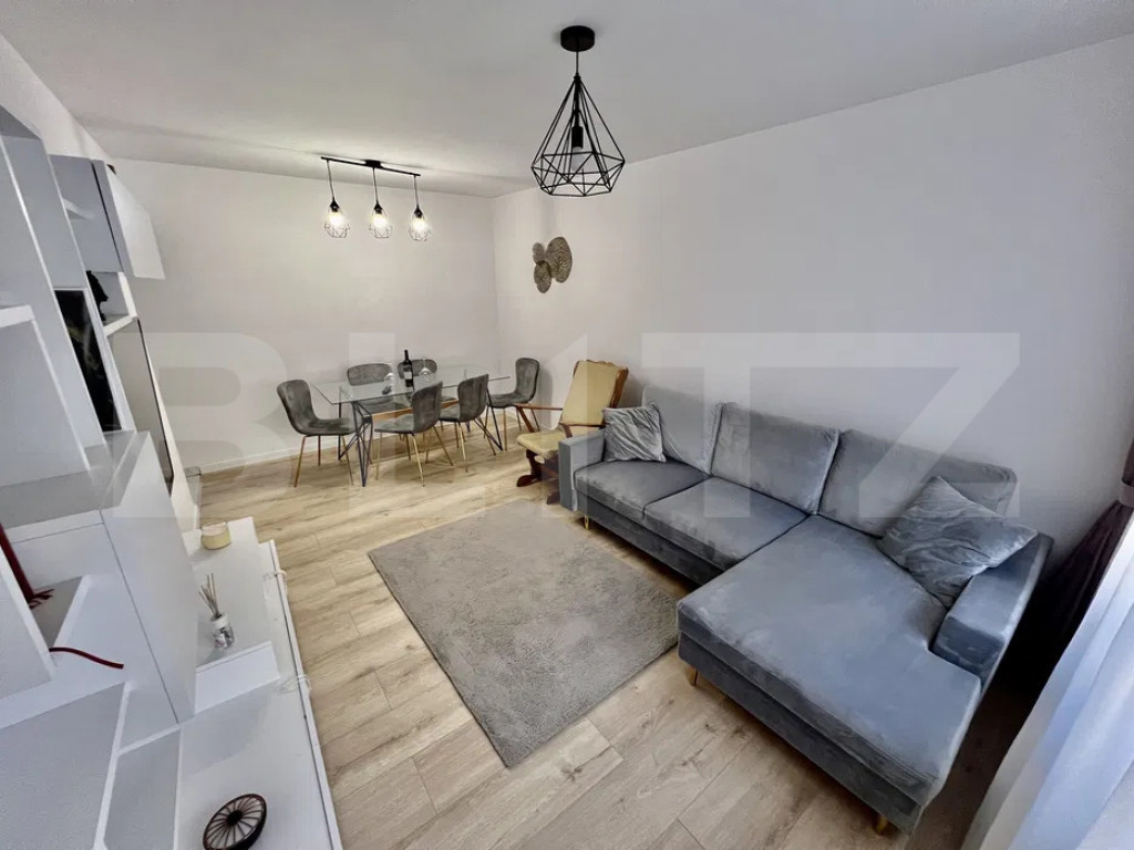 Apartament cu 2 camere de închiriat modern, Decebal