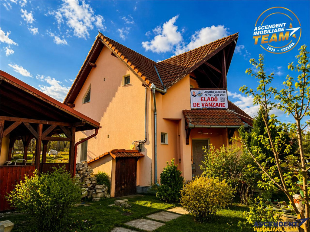 Vila duplex spatioasa in Chilieni, Sfantu Gheorghe,6 camere,
