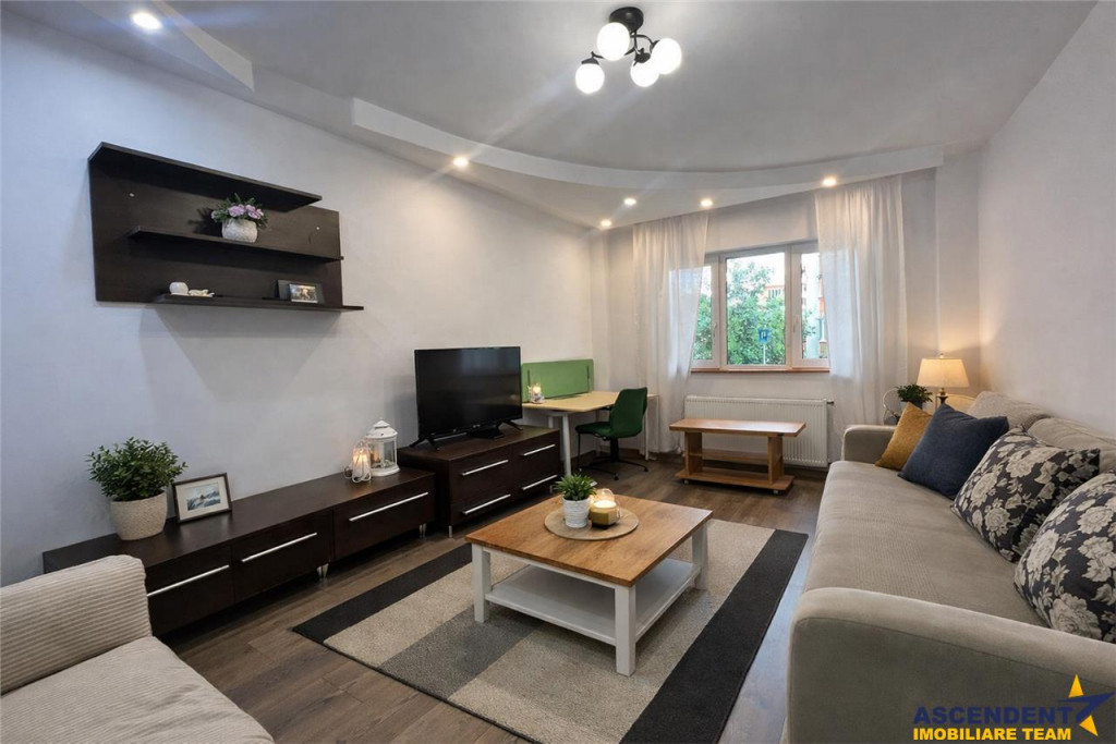 Pet friendly! Apartament decomandat,mobilat, utilat,Racadau,