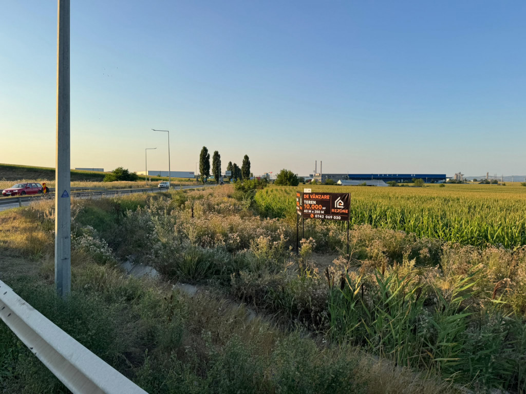 Locație sens giratoriu, deschidere E85 și Autostrada Moldo
