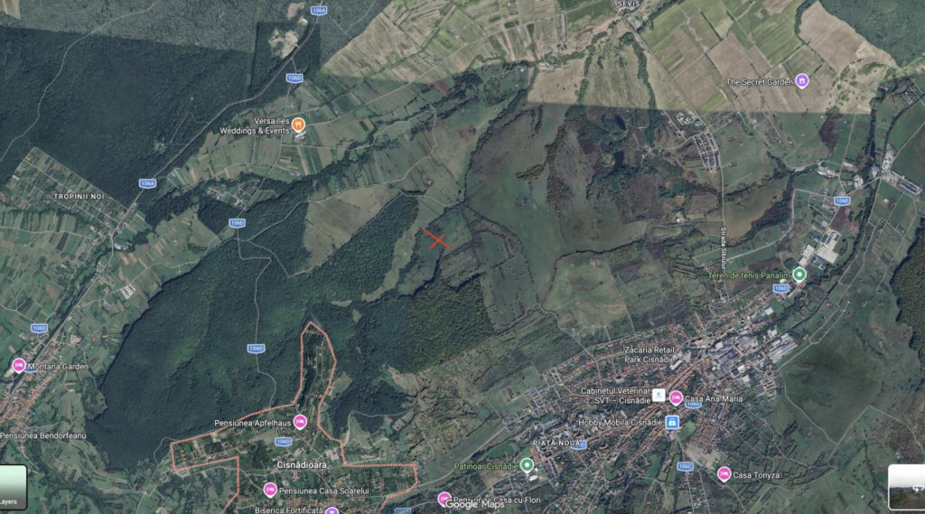 Teren extravilan agricol + fanata 21000mp Cisnadie