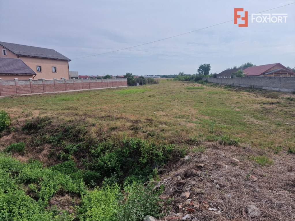 Teren intravilan de 2492 mp de vanzare in Bucovat