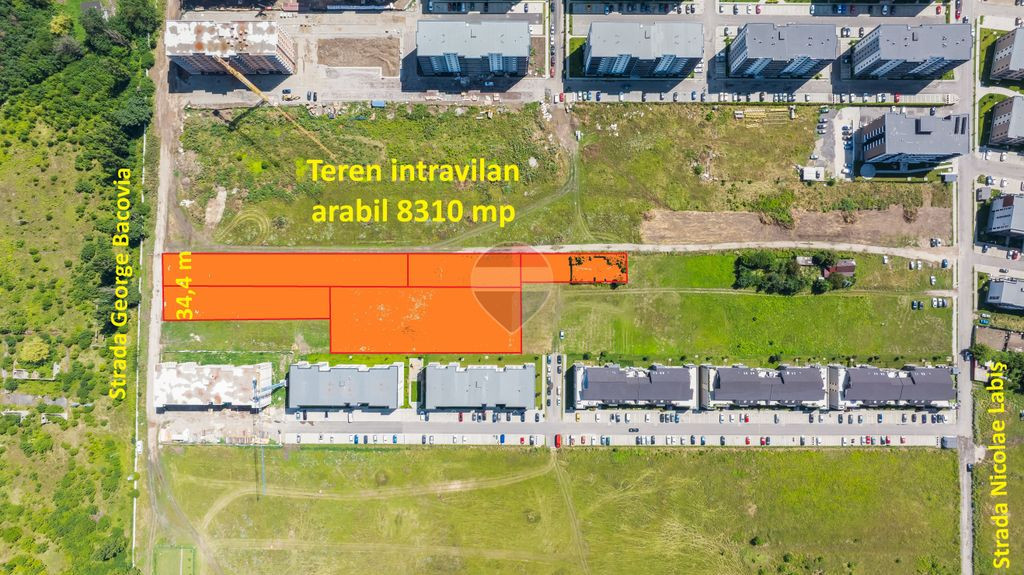 Teren intravilan de vânzare – 8.310 mp – Zona Tracto...