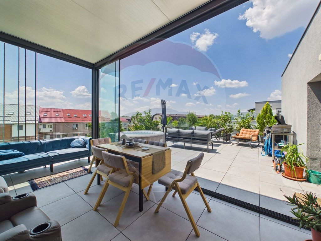 Penthouse 3 camere | Fizicienilor | Sector3 | Terasa gene...